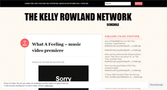 Desktop Screenshot of kellyrowlandnet.wordpress.com