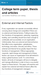 Mobile Screenshot of collegevolt.wordpress.com