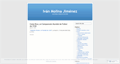 Desktop Screenshot of ivanmolinajimenez.wordpress.com