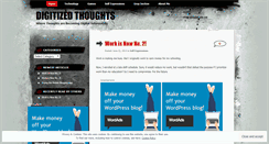 Desktop Screenshot of digitizedthoughts.wordpress.com