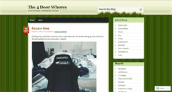 Desktop Screenshot of 4doorwhores.wordpress.com