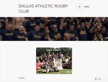 Tablet Screenshot of darcrugby.wordpress.com