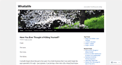 Desktop Screenshot of laureenvalerie.wordpress.com