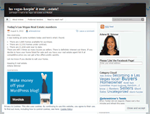 Tablet Screenshot of lasvegaskeepinitrealestate.wordpress.com