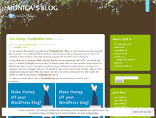 Tablet Screenshot of monicabirdsong.wordpress.com