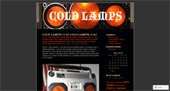 Desktop Screenshot of coldlamps.wordpress.com