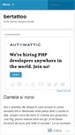 Mobile Screenshot of bertattoo.wordpress.com