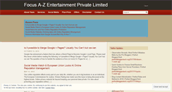Desktop Screenshot of focusatoz.wordpress.com