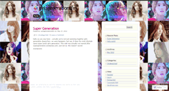 Desktop Screenshot of girlsgenerationsfm.wordpress.com