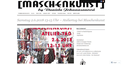 Desktop Screenshot of maschenkunst.wordpress.com