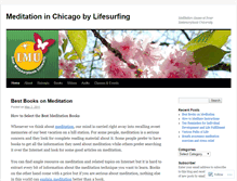 Tablet Screenshot of chicagomeditation.wordpress.com