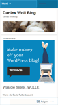 Mobile Screenshot of danieswollblog.wordpress.com
