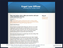 Tablet Screenshot of engelatty.wordpress.com