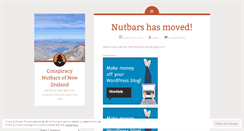 Desktop Screenshot of nutbarsnz.wordpress.com