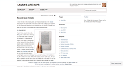 Desktop Screenshot of laurakschroeder.wordpress.com