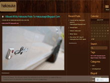 Tablet Screenshot of hakosuka.wordpress.com
