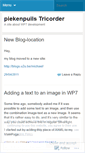 Mobile Screenshot of piekenpuil.wordpress.com