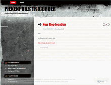 Tablet Screenshot of piekenpuil.wordpress.com