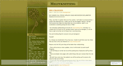 Desktop Screenshot of meltyknitting.wordpress.com