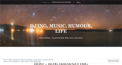 Desktop Screenshot of djbarney.wordpress.com
