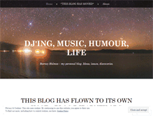 Tablet Screenshot of djbarney.wordpress.com