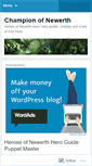 Mobile Screenshot of championofnewerth.wordpress.com
