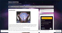 Desktop Screenshot of fisikdivertida.wordpress.com