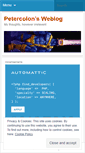 Mobile Screenshot of petercolon.wordpress.com