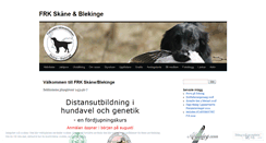 Desktop Screenshot of frkskaneblekinge.wordpress.com
