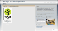 Desktop Screenshot of 247familyfitness.wordpress.com