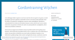 Desktop Screenshot of gordontrainingwijchen.wordpress.com