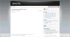 Desktop Screenshot of giggong.wordpress.com