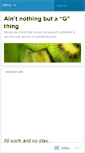 Mobile Screenshot of aintnothingbutagthing.wordpress.com