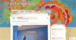 Desktop Screenshot of 02backaskolan.wordpress.com