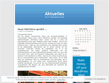 Tablet Screenshot of fftdfstrandaktuelles.wordpress.com