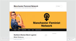 Desktop Screenshot of manchesterfeministnetwork.wordpress.com