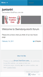 Mobile Screenshot of juniortri.wordpress.com