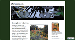 Desktop Screenshot of afternoonstorm.wordpress.com