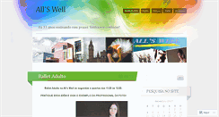 Desktop Screenshot of allswellbirigui.wordpress.com