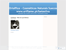 Tablet Screenshot of orioffice.wordpress.com