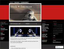 Tablet Screenshot of ctrlconverse.wordpress.com