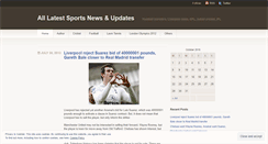Desktop Screenshot of allsportshere.wordpress.com
