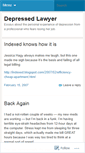 Mobile Screenshot of depressedlawyer.wordpress.com