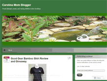 Tablet Screenshot of carolinamomblogger.wordpress.com