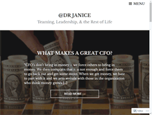 Tablet Screenshot of drjanice.wordpress.com