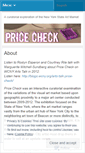 Mobile Screenshot of pricecheckny.wordpress.com