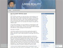 Tablet Screenshot of livingreality.wordpress.com