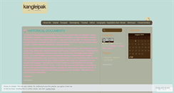Desktop Screenshot of manipurihistory.wordpress.com