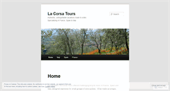 Desktop Screenshot of lacorsa.wordpress.com