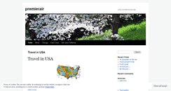 Desktop Screenshot of premierair.wordpress.com